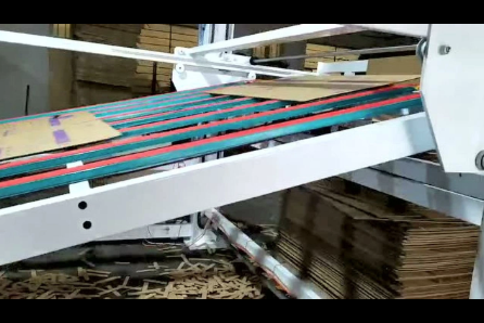 全自動雙色印刷開槽機(jī)視頻